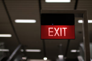 Neon Exit Sign